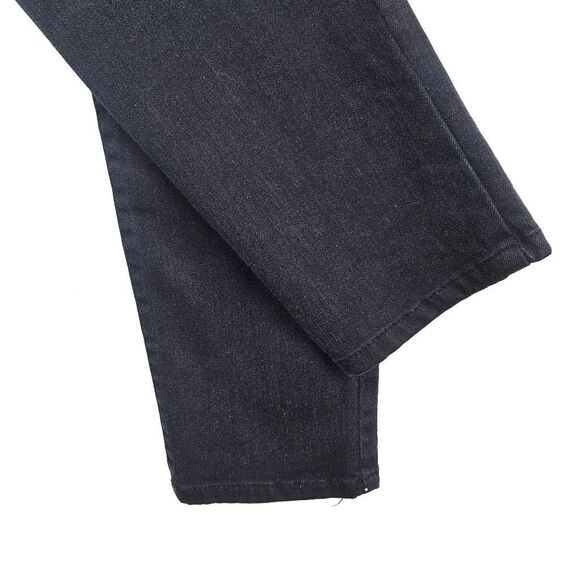 CHICO'S Platinum Jegging Black Wash High Rise Tapered Leg Jeans Size: 0.5 (XS 6) - Picture 3 of 8